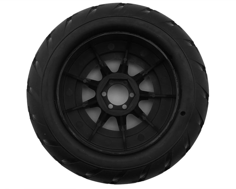 UPG-10014 UpGrade RC Street Radials 2.2" Pre-Mounted On-Road Tires for Mini Maxx®/XRT® & Mini Kraton® (2) w/12mm Narrow, 12mm Wide, & 14mm Hexes