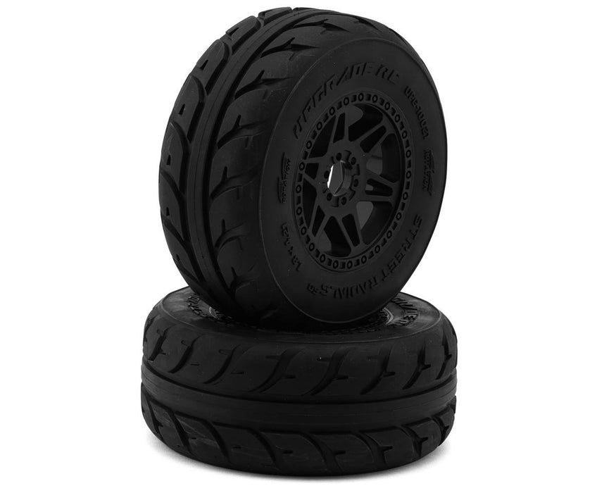 UPG-10021 UpGrade RC Street Radial SC 2.2/3.0" Pre-Mounted Short Course Truck Tires (2) (17mm/14mm/12mm Hex)