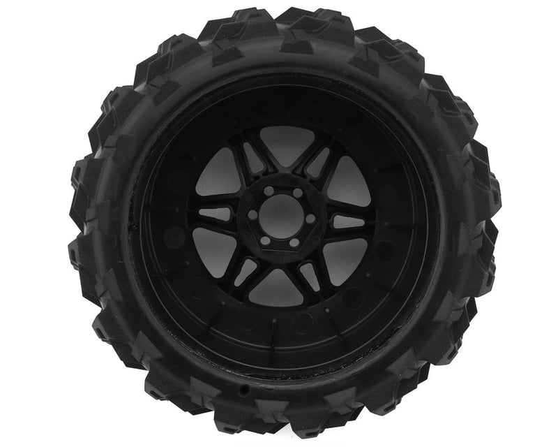 UPG-10022 UpGrade RC Saw Blade SC 2.2/3.0" Pre-Mounted Short Course Truck Tires (2) (17mm/14mm/12mm Hex)