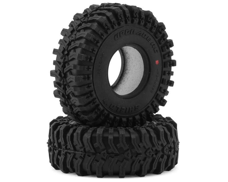 UPG-10028 UpGrade RC Micro Shield 1.0" Class 2 Micro Crawler Tires (2) (63mm OD) (Super Soft)