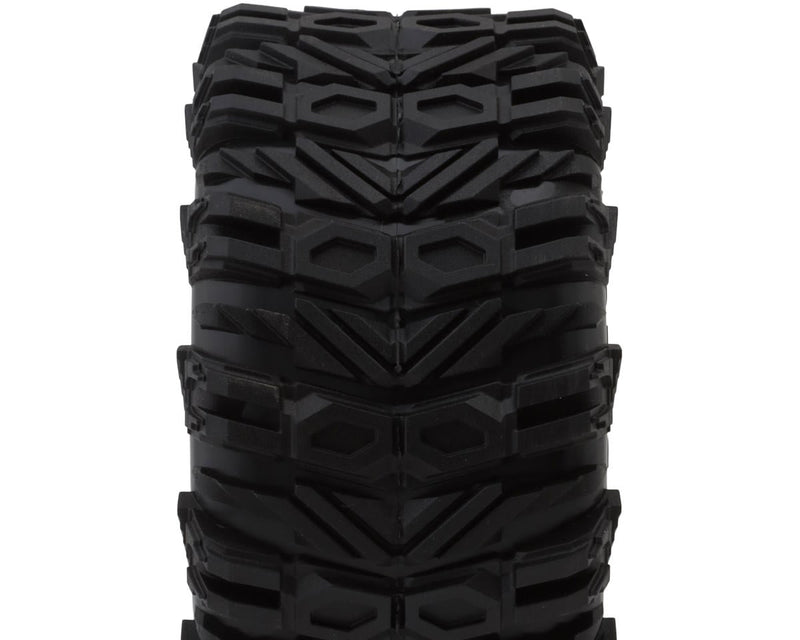 UPG-10035 UpGrade RC BELTED Dirt Claw 2.9" Pre-Mounted Tires for Traxxas® MAXX® (2) (Regular & Wide Offset Hexes Included)