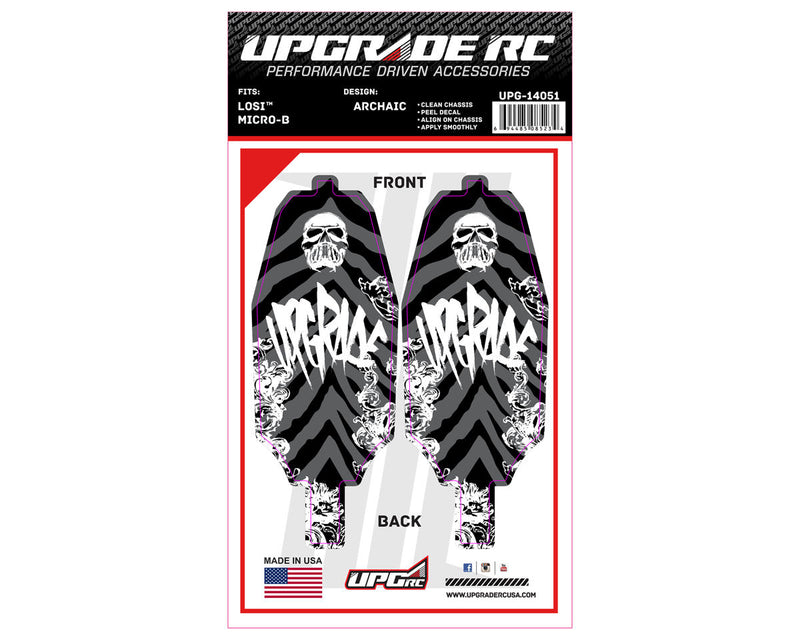 UPG-14051 UpGrade RC Chassis Protector for Losi® Micro-B (Archaic) (2)
