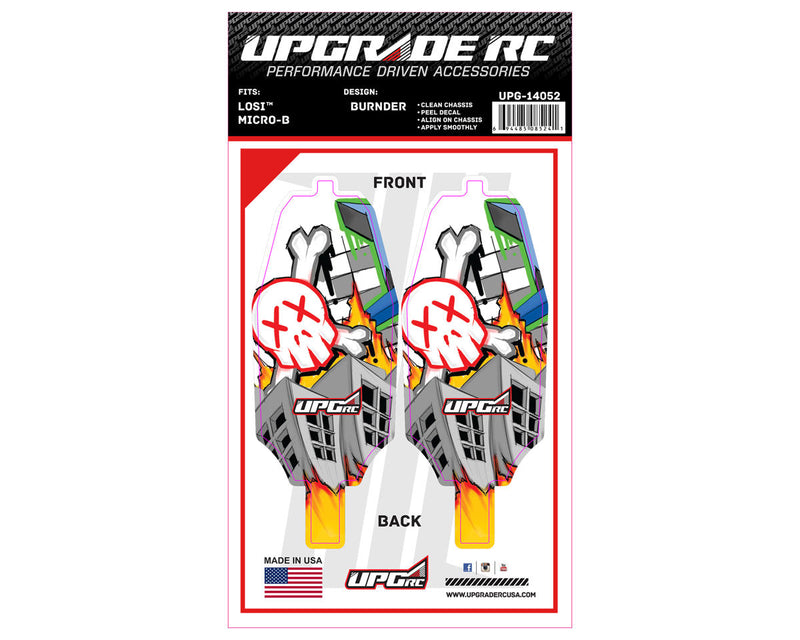 UPG-14052 UpGrade RC Chassis Protector for Losi® Micro-B (Burner) (2)