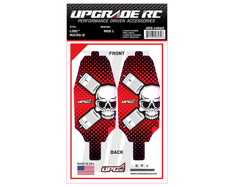 UPG-14060 UpGrade RC Chassis Protector for Losi® Micro-B (Mod 1) (2)