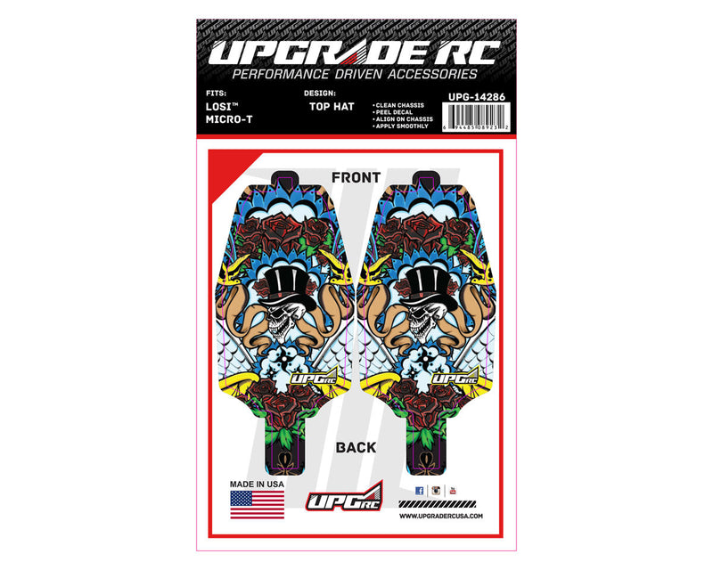 UPG-14286 UpGrade RC Chassis Protector for Losi® Micro-T (TopHat) (2)
