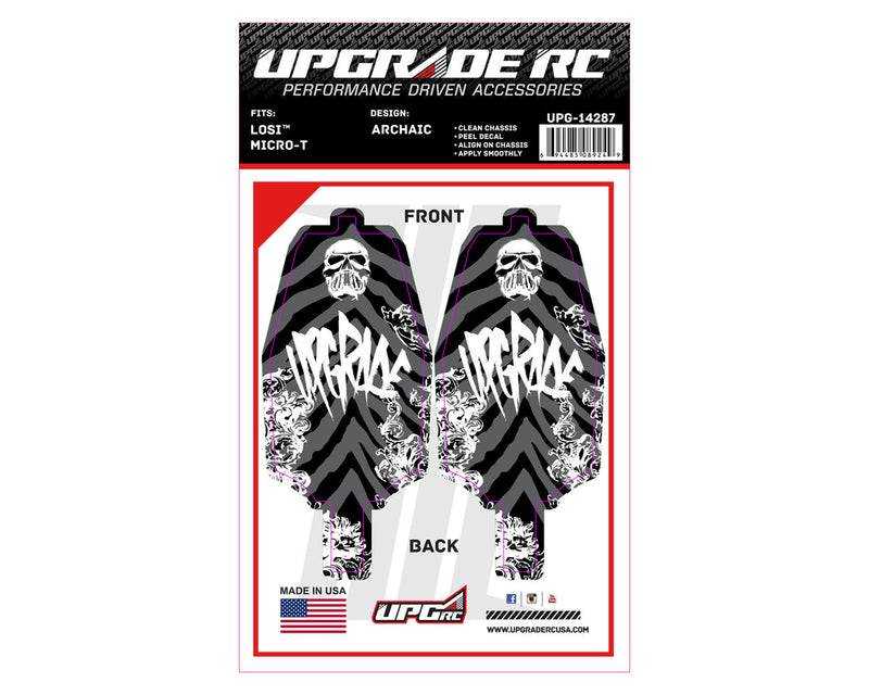 UPG-14287 UpGrade RC Chassis Protector for Losi® Micro-T (Archaic) (2)