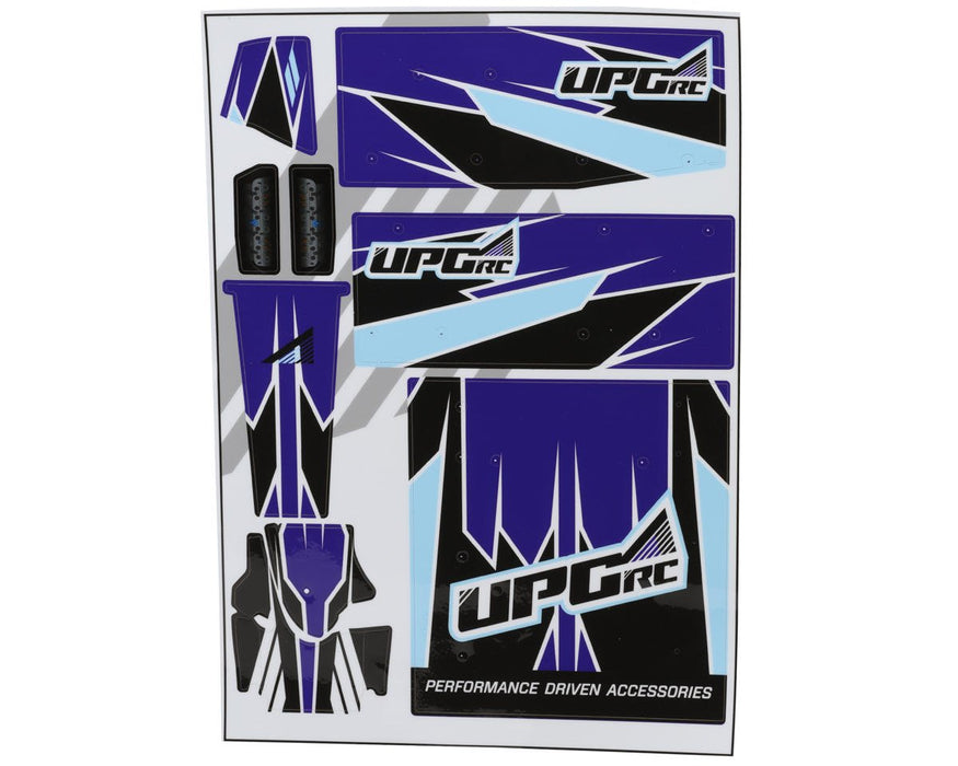 UPG-14291 UpGrade RC "Apex" Graphic Set for Losi® 22S™ Sprint Car (Purple)
