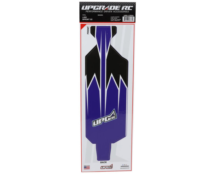 UPG-14291 UpGrade RC "Apex" Graphic Set for Losi® 22S™ Sprint Car (Purple)