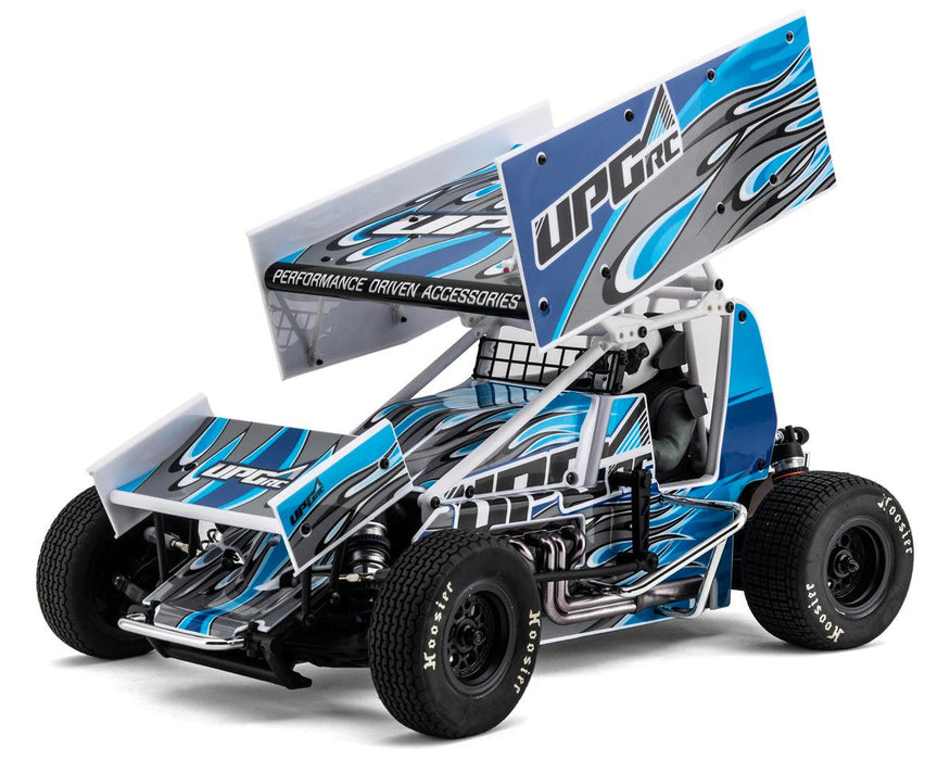 UPG-14292 UpGrade RC "Flame" Graphic Set for Losi® 22S™ Sprint Car (Blue)