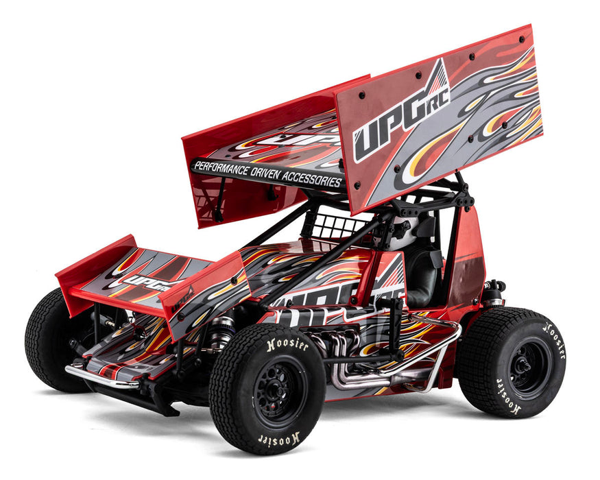 UPG-14293 UpGrade RC "Flame" Graphic Set for Losi® 22S™ Sprint Car (Red)
