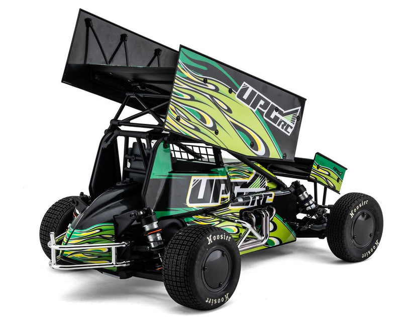 UPG-14294 UpGrade RC "Flame" Graphic Set for Losi® 22S™ Sprint Car (Green)