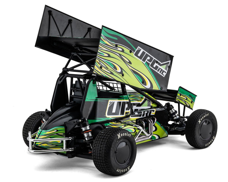 UPG-14294 UpGrade RC "Flame" Graphic Set for Losi® 22S™ Sprint Car (Green)