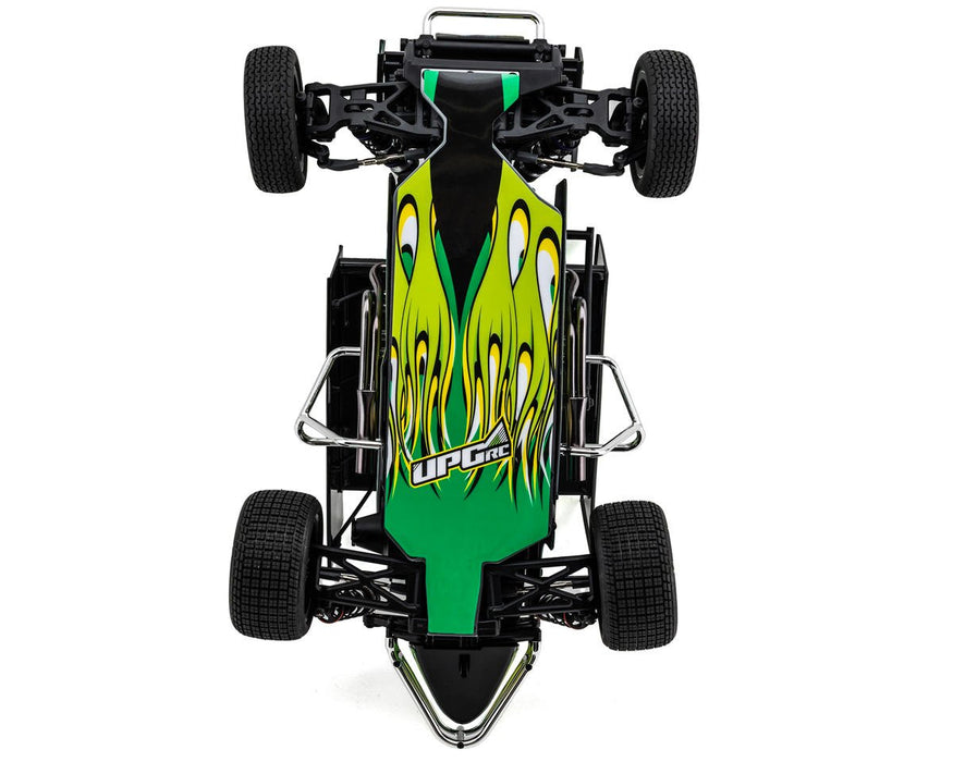 UPG-14294 UpGrade RC "Flame" Graphic Set for Losi® 22S™ Sprint Car (Green)