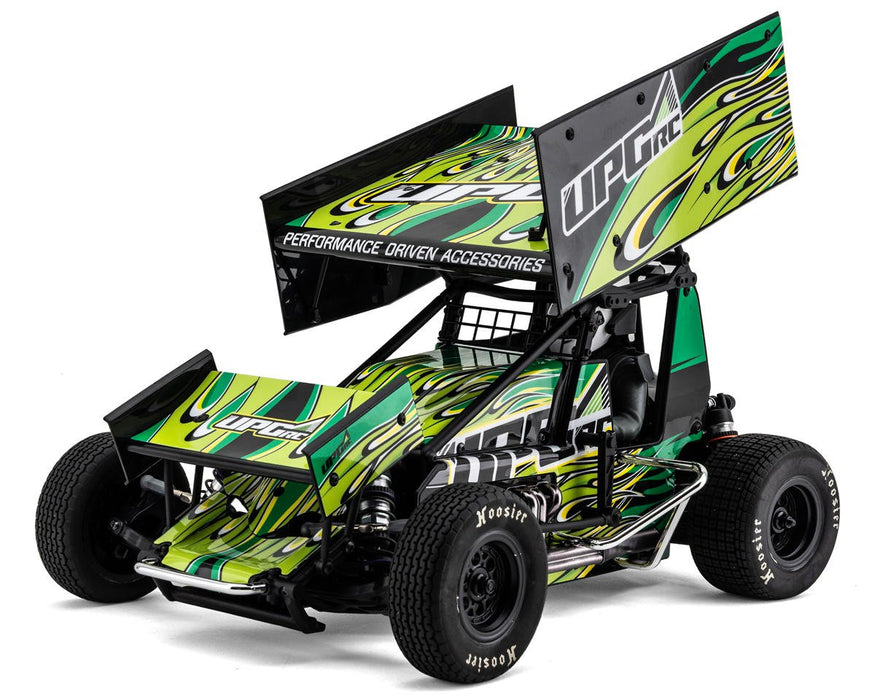UPG-14294 UpGrade RC "Flame" Graphic Set for Losi® 22S™ Sprint Car (Green)