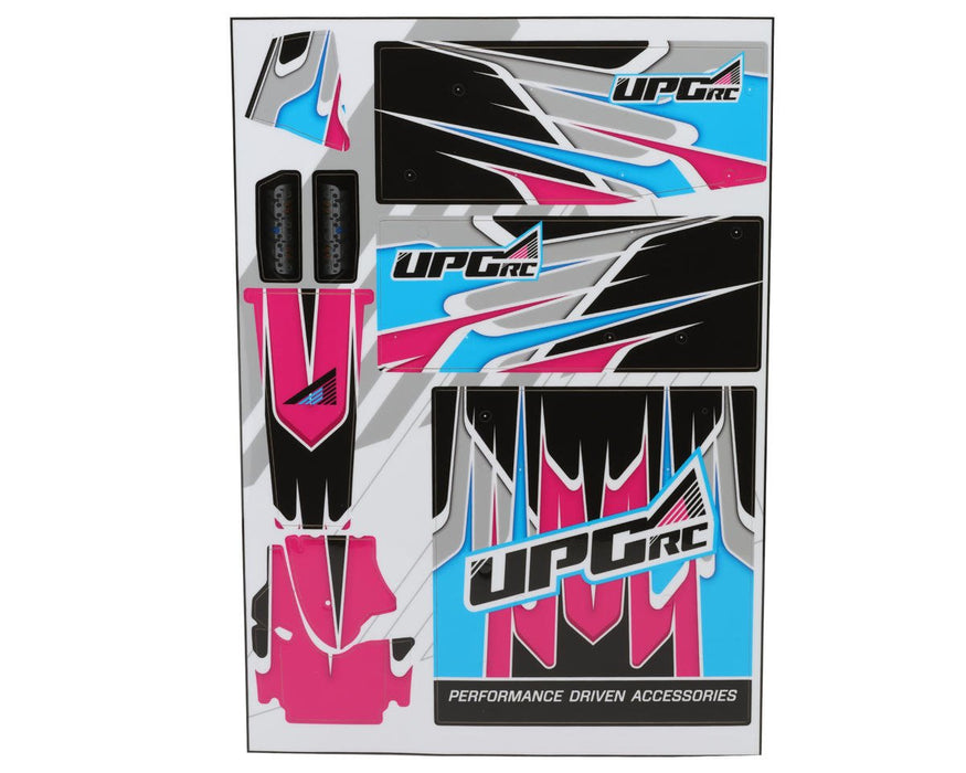 UPG-14296 UpGrade RC "Velocity" Graphic Set for Losi® 22S™ Sprint Car (Pink)