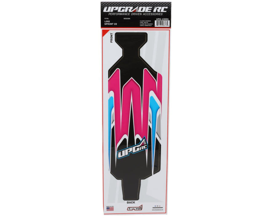 UPG-14296 UpGrade RC "Velocity" Graphic Set for Losi® 22S™ Sprint Car (Pink)
