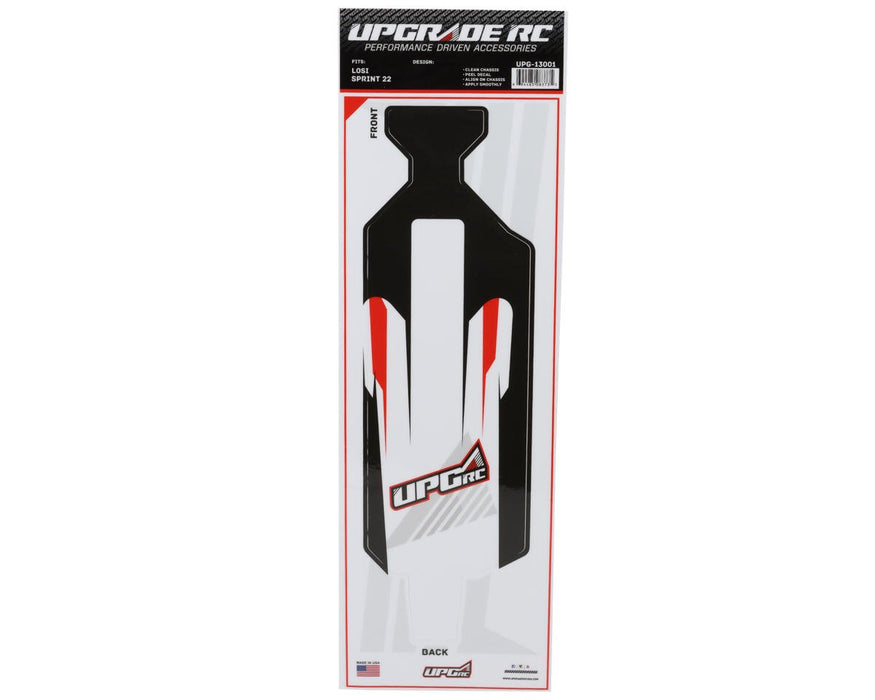 UPG-14297 UpGrade RC "Vector" Graphic Set for Losi® 22S™ Sprint Car (Red)