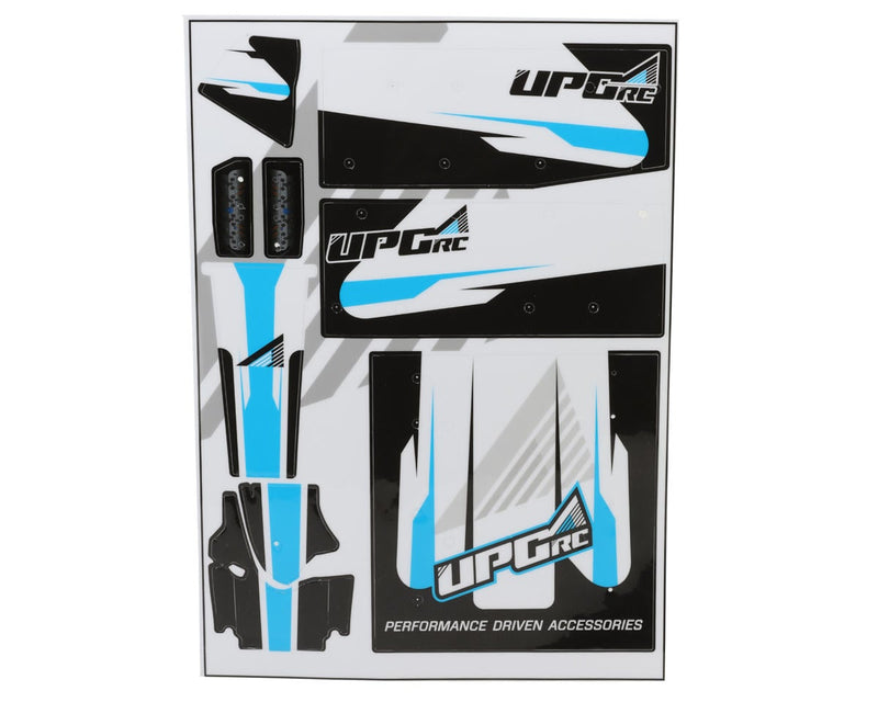 UPG-14300 UpGrade RC "Vector" Graphic Set for Losi® 22S™ Sprint Car (Blue)