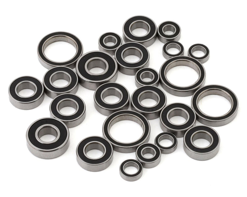 UPG-17001 UpGrade RC "Black Lightning" Rubber Sealed Bearing Kit for Tamiya® TT-02
