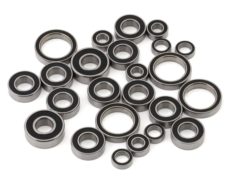 UPG17015 UpGrade RC "Black Lightning" Rubber Sealed Bearing Kit for Traxxas® 4x4 VXL Rustler®/Stampede®/Slash®