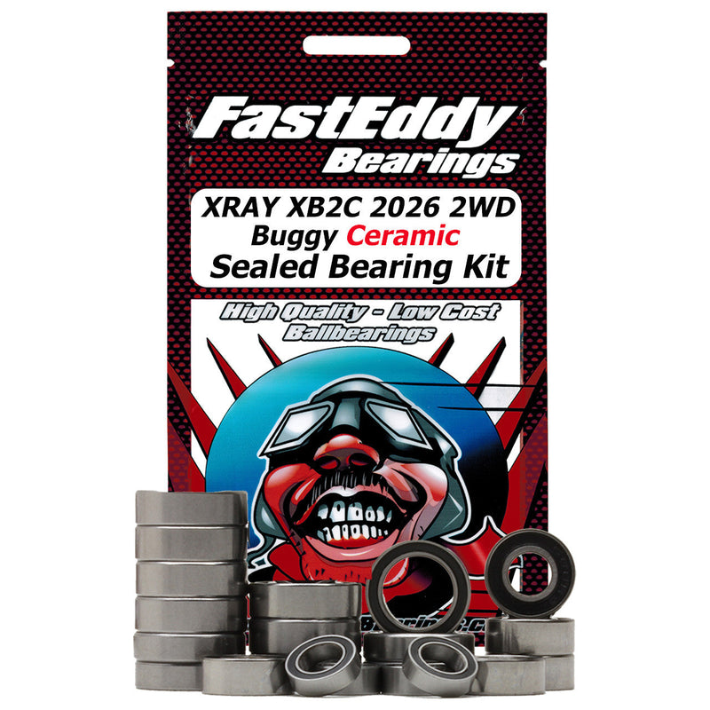 XRAY XB2C 2026 2WD Buggy Ceramic Sealed Bearing Kit