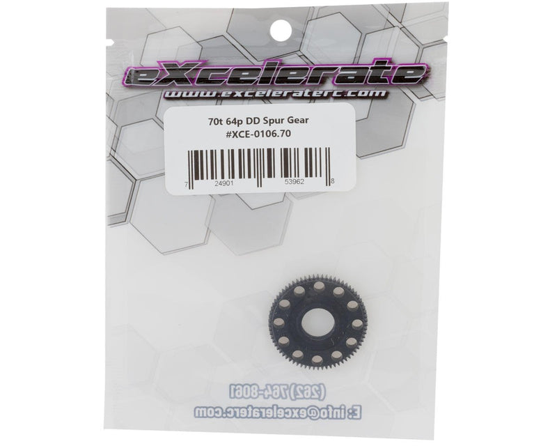 XCE-0106.70 eXcelerate 64P DD Spur Gear (70T)