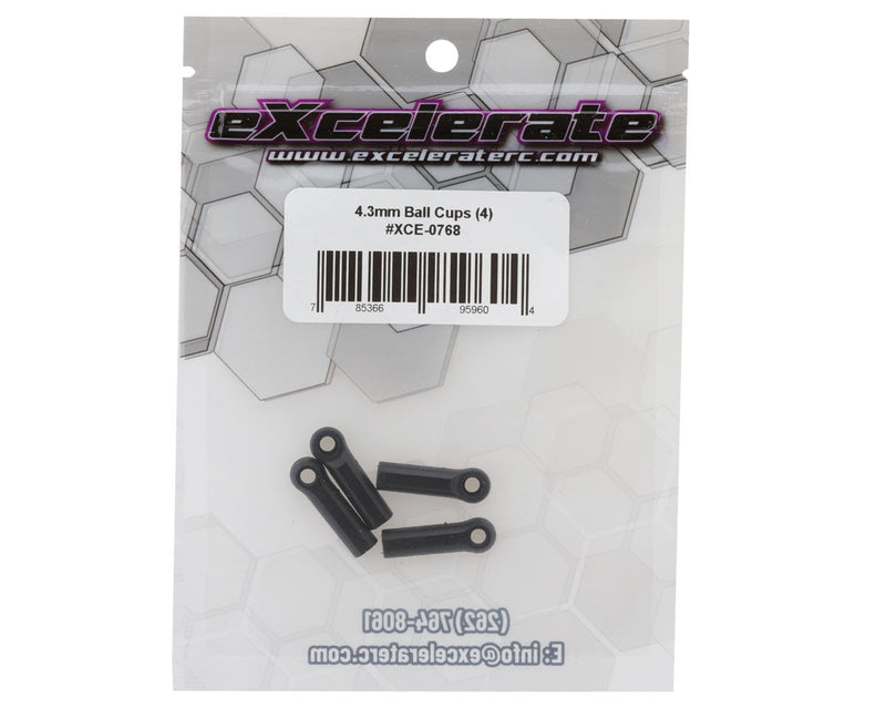 XCE-0768 eXcelerate 4.3mm Ball Cups (4)