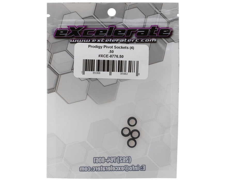 XCE-0776.50 eXcelerate Prodigy Pivot Sockets (4) (0.50mm)