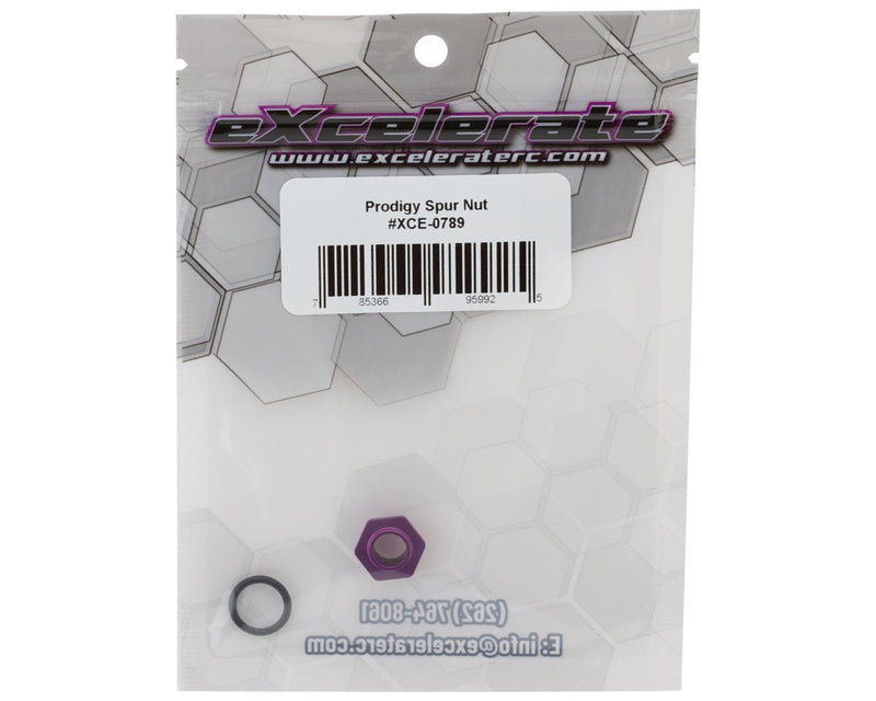 XCE-0789 eXcelerate Prodigy Spur Gear Nut