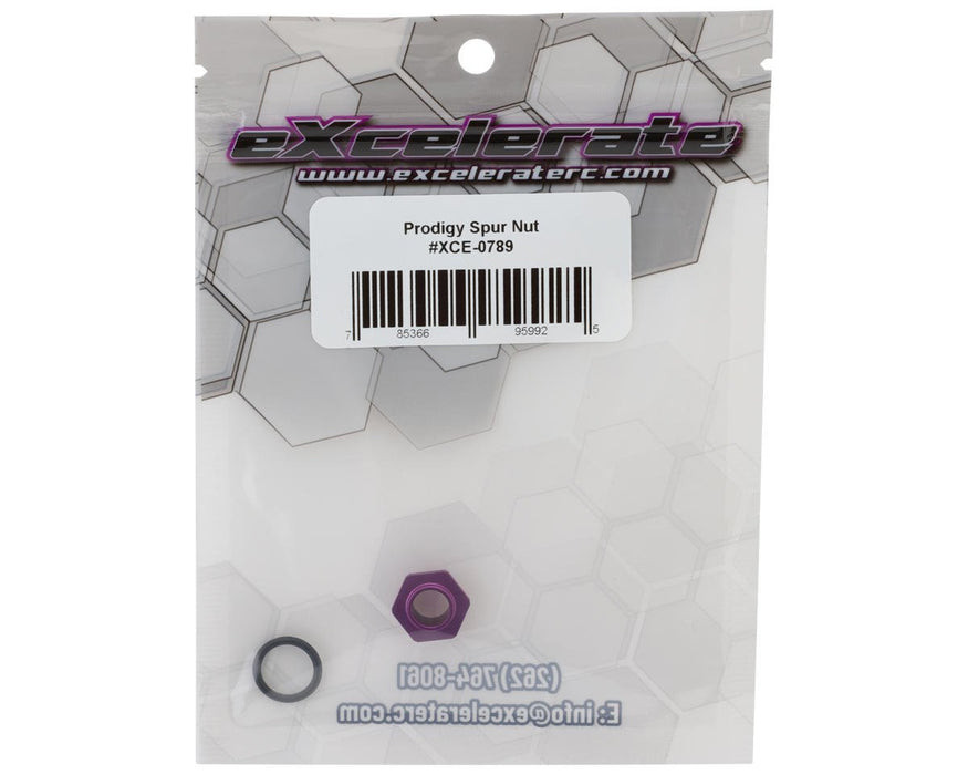 XCE-0789 eXcelerate Prodigy Spur Gear Nut