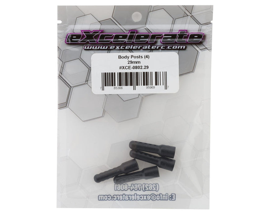 XCE-0802.29 eXcelerate Prodigy Body Posts (4) (29mm)