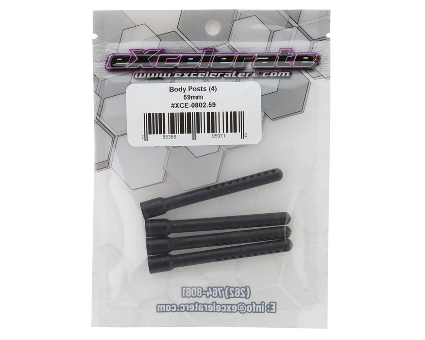 XCE-0802.59 eXcelerate Prodigy Body Posts (4) (59mm)
