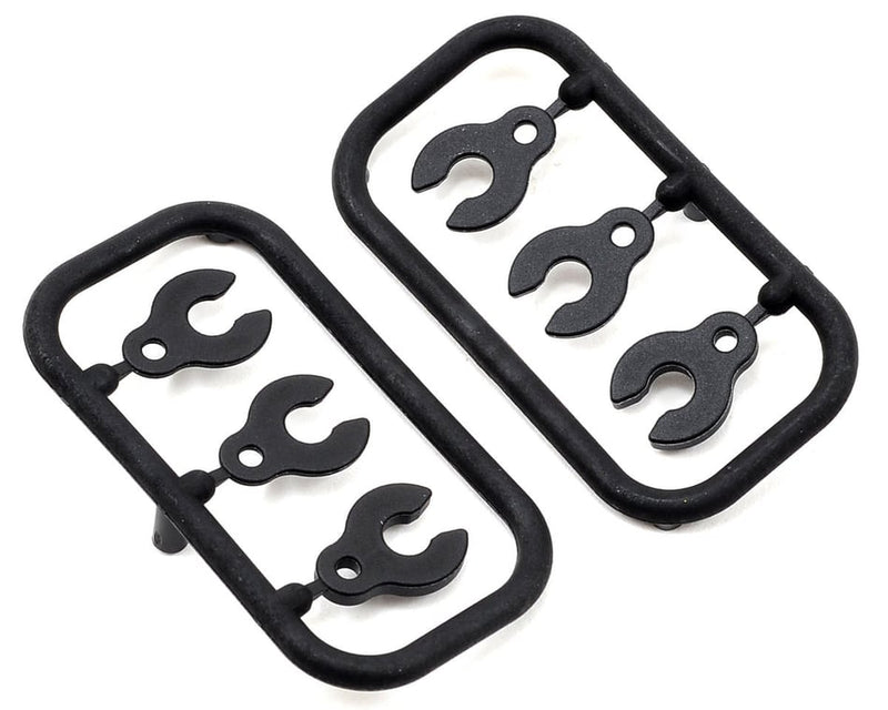 352381 Xray XB8`24 Composite Caster Clips (New Removed From Kit)