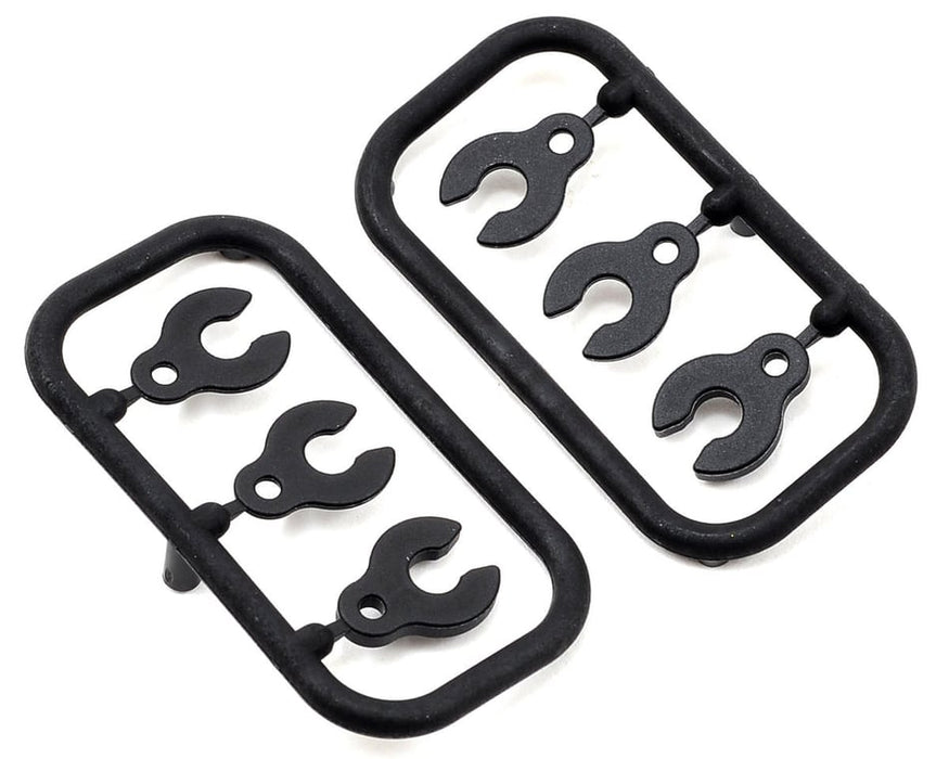 352381 Xray XB8`24 Composite Caster Clips (New Removed From Kit)