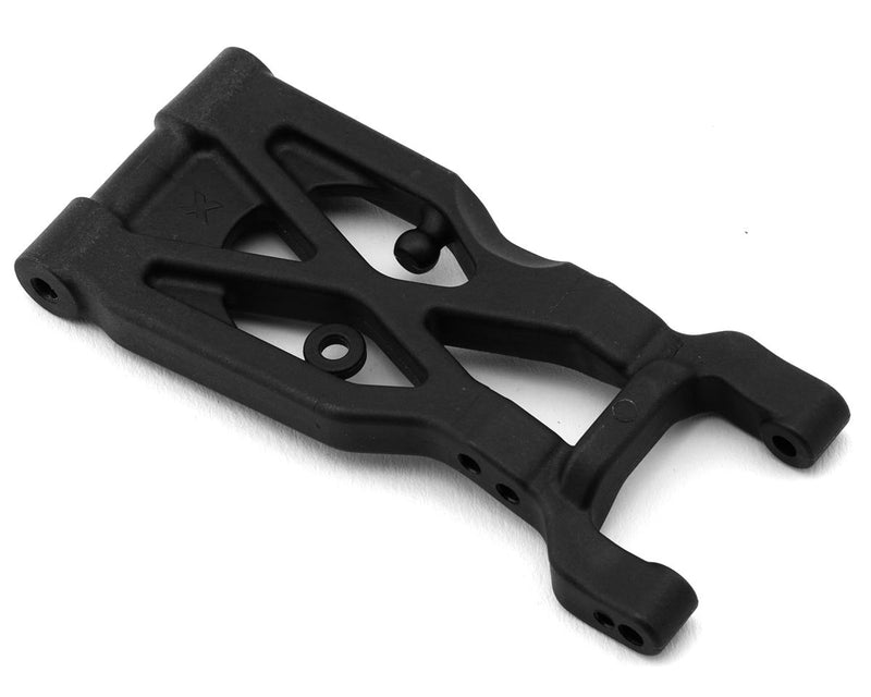 363124-G XRAY XB4 2025 Composite Rear Lower Left Suspension Arm (3-Hole) (Graphite)