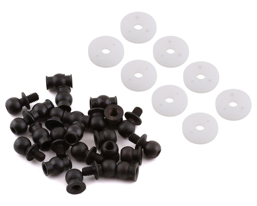 BBG-0050BU Yeah Racing Aluminum Go Big Bore Touring Shocks (Blue) (4) (50mm)