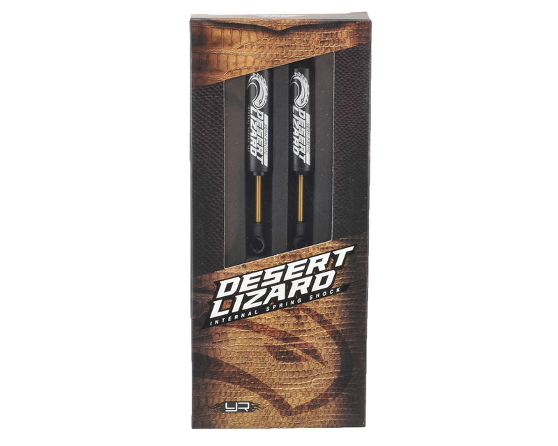DDL-090BK Yeah Racing 90mm Desert Lizard Two Stage Internal Spring Shock (2) (Black)