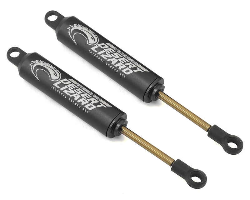 DDL-100BK Yeah Racing 100mm Desert Lizard Two Stage Internal Spring Shock (2) (Black)