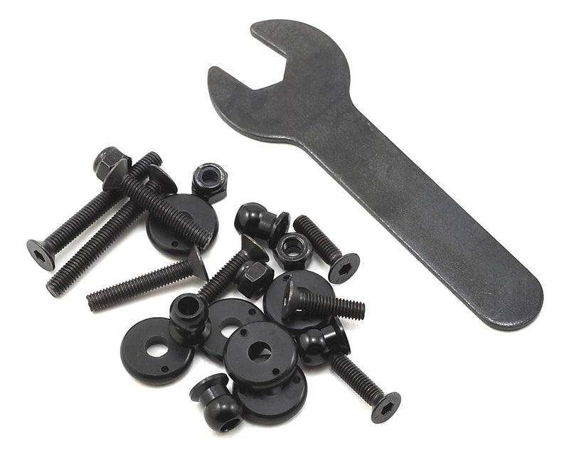 DDL-110BK Yeah Racing 110mm Desert Lizard Two Stage Internal Spring Shock (2) (Black)