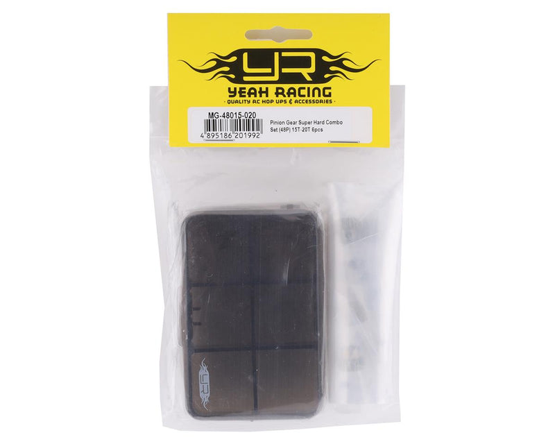 MG-48027-032 Yeah Racing Pinion Gear Super Hard Combo Set (48p 27T - 32T) 6pcs