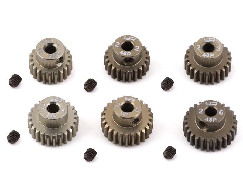 MG-48021-026 Yeah Racing Pion Gear Super Hard Combo Set (48P 21T-26T 6pcs)