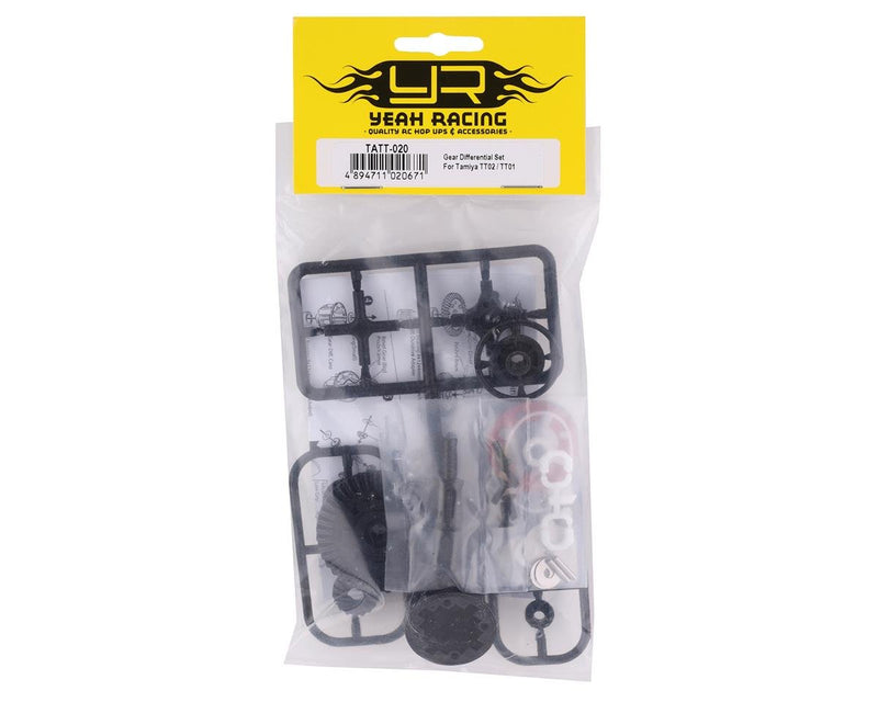YEA-TATT-020 Yeah Racing Tamiya Oil-Filled Differential Gear Set (TT-01/TT-02/XV-02)