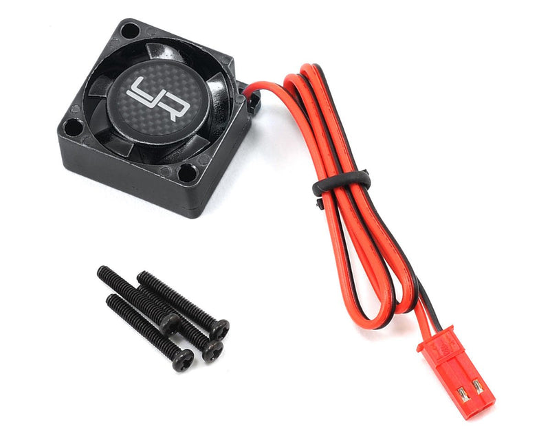 YA-0201 Yeah Racing 25x25x10mm Tornado High Speed Fan (Black)