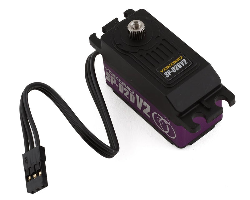 YOKSP-02DV2P Yokomo SP-02D V2 RWD Digital Low Profile Drift Servo (Purple)