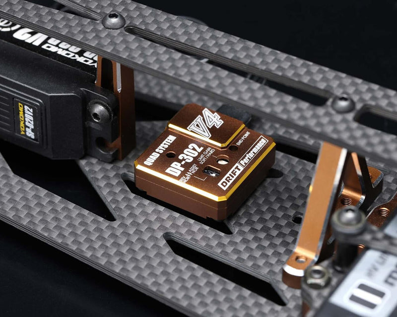 YOKDPP-302V4BZ Yokomo DP-302 V4 Drift Steering Gyro (Bronze)