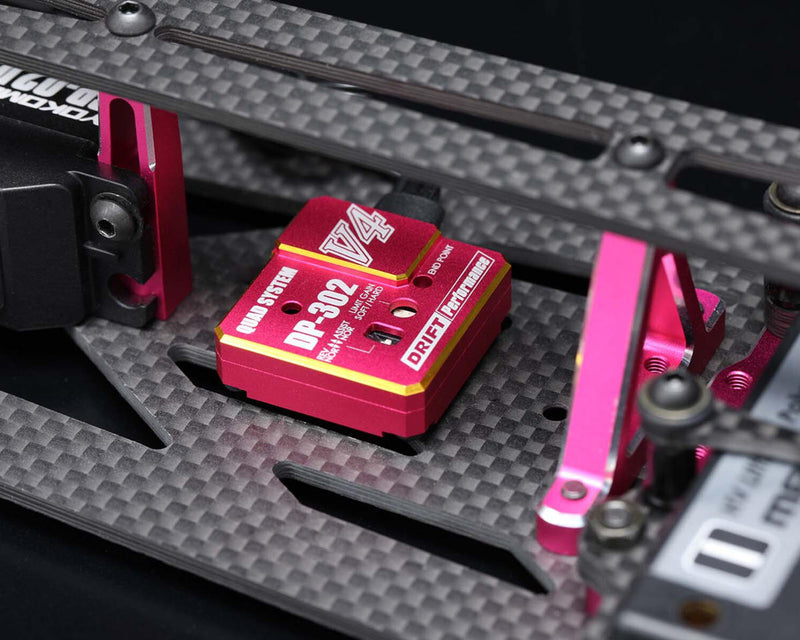 YOKDPP-302V4PL Yokomo DP-302 V4 Drift Steering Gyro (Pink)
