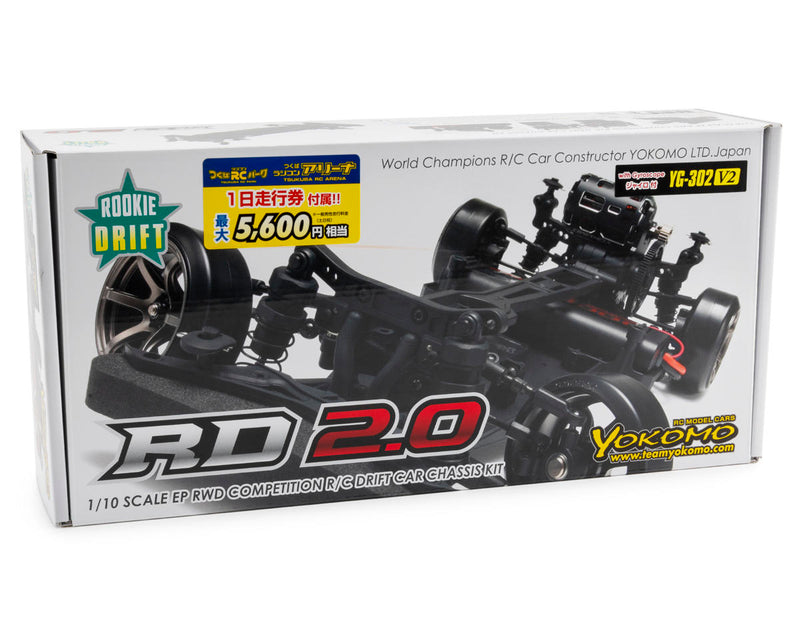 YOKRDR-020 Yokomo RD2.0 "Rookie Drift" 1/10 RWD Drift Car Kit