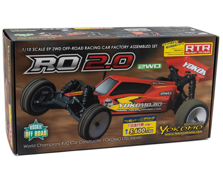 ROR-020RTR-N Yokomo RO2.0 Rookie 1/10 Electric 2WD Off-Road RTR Buggy w/2.4 GHz Transmitter