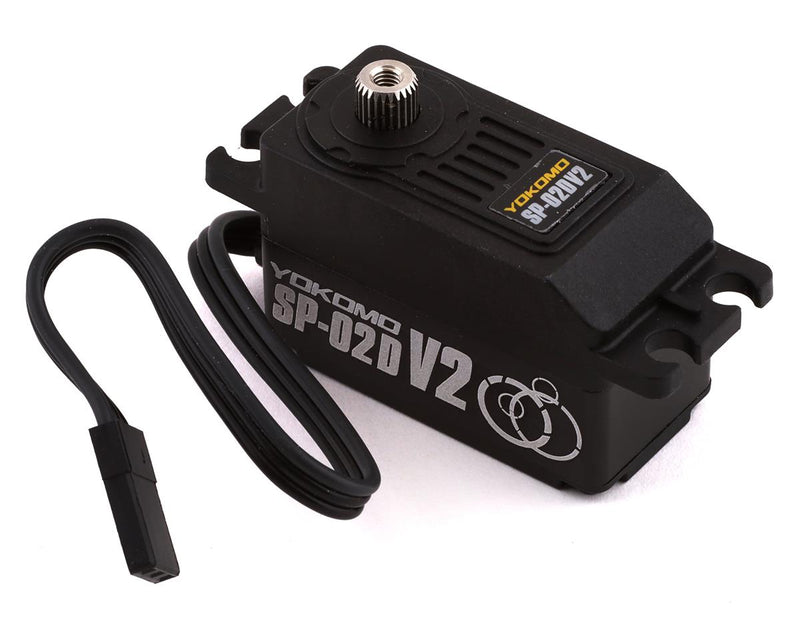 YOKSP-02DV2A Yokomo SP-02D V2 RWD Digital Low Profile Drift Servo (Black)