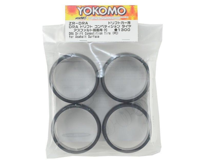 ZR-DRAA Yokomo DRA Competition Drift Tire (4) (for Asphalt Surface)